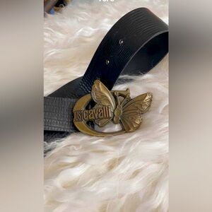 Roberto Cavalli rare butterfly belt 85